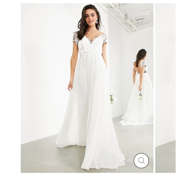 NWT ASOS Wedding dress - Picture 1 of 4